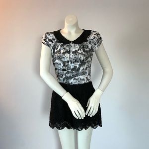 Postmark by Anthropologie Peter Pan collar shirt